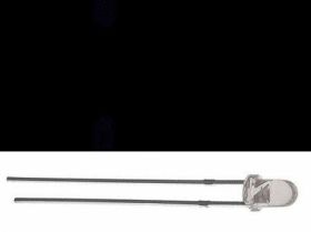 Dioda LED 3mm migaj.ultrafiolet clir 800mcd B300UV4F Pbf