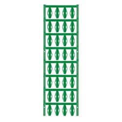 Oznacznik na przewody Weidmüller SFX 10/23 NE GN V2 1007590000, montaż: opaska kablowa, 5 x 23.50 mm, 160 szt.