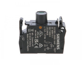 Oprawka blok LED bursztynowy/pomarańczowy 24V AC-DC montaż czołowy przył śrubowe SIRIUS ACT 3SU1401-1BB00-1AA0