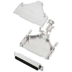 Encitech 6355-0005-02 D-Sub Pin Strip Set 15 Pins Solder Bucket 180&#xB0;