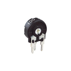 Piher PT-10LH01501A2020 500R &#xB1;20% 0.15W Carbon Potentiometer Horizontal Adjust