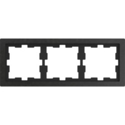 Merten Merten D-Life Ramka potrójna łupek polerowany MTN4030-6547