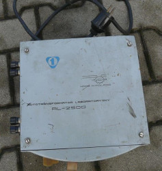 AUTOTRANSFORMATOR 2,5kVA REG.