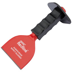 Draper Redline 68603 100 x 220mm Brick Bolster with Hand Guard