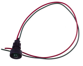 Lampka sygnalizacyjna 10mm zielona 12-24V AC/DC KLP 10G/24V 84410005
