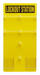 Tablica na stanowisko z blokadami l. kłódek: 20 Brady