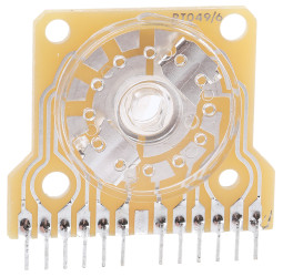 Przełącznik obrotowy, warstwowy, DP, 500 mA, 250 V ac, 250V dc, 5-położeniowy, Lorlin