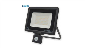 Naświetlacz Oprawa Led Mhc 50W Czarnypir 6000K Zimna Biała 4000Lm Z...