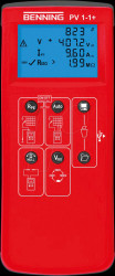05042101 PV 1-1+ installation tester, for photovoltaics