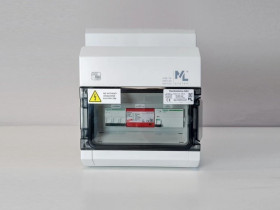 Rozdzielnica AC TYP52 - RAC52/3F/B16A/T1+T2/RCD/UV - K60N-B16-3 / 4p 300mA TYP A / IP65 / 1000V AC / 1500V DC / ZEW.