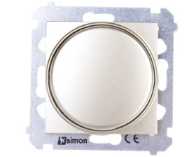 Simon 54 Regulator 1–10V do załączania i regulacji źródeł światła złoty mat DS9V.01/44