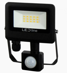 Projektor Naświetlacz Halogen LED line PHOTON 10W 4000K 1000lm z czujnikiem IP65 3 lata gwar,