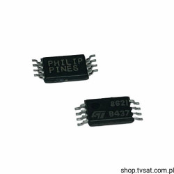 TS862IPT R to R Dual Comparator 6µA 10V SMD-TSSOP8 STM