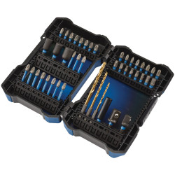 Draper Expert 04931 Impact Screwdriver Bit Set 1/4&quot; Hex (44 Piece)