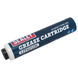 Sealey SCS107 Screw Type EP2 Lithium Grease Cartridge 400g