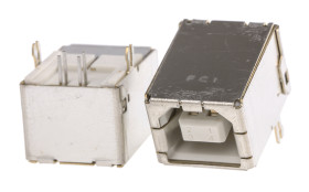 Złącze USB B Przewlekany Żeński 2.0 ,1-portowe