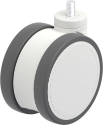 Blickle 935582 LKDH-PATH 125K-GS12 Podwójna rolka z tworzywa sztucznego Średnica koła: 125 mm Maksymalne obciążenie: 125