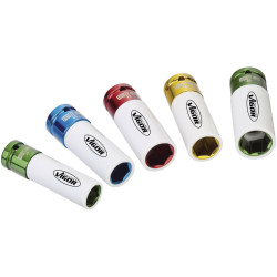 Vigor V2257 Kraft Bit Set 1/2&quot; 5-Piece Durable Precision Tools