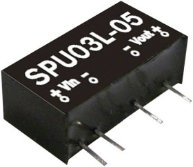 MW Mean Well SPU03M-15 Przetwornica DC/DC 12 V 15 V/DC 2 W Ilość wyjść: 1 x Content 1 szt.