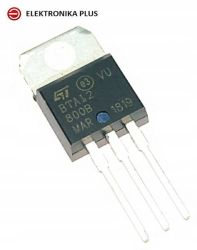 TRIAK BTA12-800 12A 800V IGT=50mA TO220