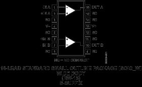 Dual Low Offset, Low Power Operational Amplifier