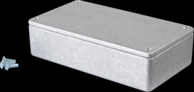 RTM5003/13-NAT Aluminium housing, 62 x 31 x 112 mm, silver, IP54