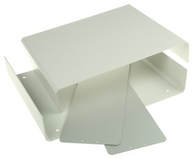 Obudowa urządzeń elektronicznych Aluminium wysokość zew: 134 mm szerokość zew: 367 mm długość zew: 300 mm IP40 300 x