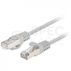 Patchcord FTP kat.6 kabel sieciowy LAN 2x RJ45 linka szary 15m LANBERG