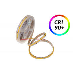 14W/m taśma led 608/m COB CRI90+ 24V 2700-6500K BIAŁA CIEPŁA - ZIMNA REGULOWANA
