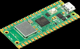 RASPBERRY PI PICO W Raspberry Pi Pico W, RP2040, Cortex-M0+, WLAN, microUSB