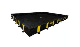 Kontrola zanieczyszczeń Bariera przeciwrozlewowa pojemność 1795g Kontrola wycieków Tkanina z powłoką PVC Justrite