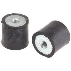 Podstawka antywibracyjna M8 średnica 30mm Nóżka sprężysta żeńska
