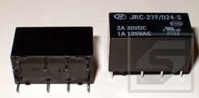 Przekaźnik JRC/HFD27/024-S TELEKOM. Hongfa odp.M4-24VDC 2P 2A