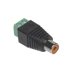 Gniazdo RCA z szybkozłączem