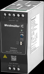 2838480000 Switching power supply for rail mounting, PRObas, 480 W, 24 V, 2
