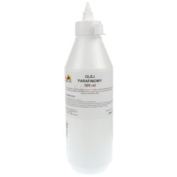 Olej parafinowy 500ml, plastikowa butelka z oliwiarką