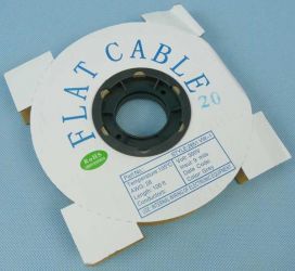 20x28AWG RASTER 1,00mm SZARA FLAT KABEL