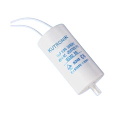 Kondensator silnikowy 5uF/450VAC z przewodami