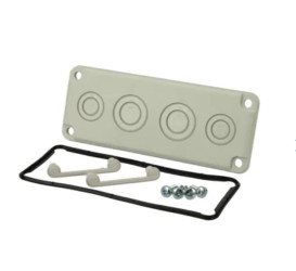 Zarządzanie kablami w systemach konstrukcyjnych 216mm Kołnierz