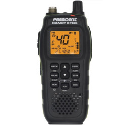 CB radio PRESIDENT Randy III ASC AM/FM ręczne do ręki przenośne