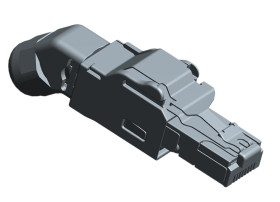 Złącze RJ45 Męski Złącze RJ45 Montaż na kablu Cat5e TE Connectivity, proste 8-żyłowe