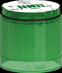XV6C53 Light element, modular, 60 mm, green, 24 V ACDC, flashing light