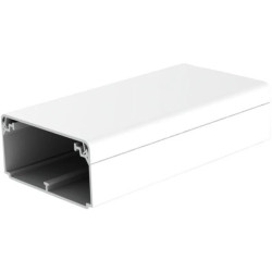 Listwa elektroinstalacyjna, kanał kablowy EKD 100x40mm korytko z pokrywą z folią ochronną KOPOS