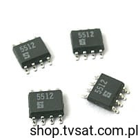 NE5512D Dual OP Amplifier SMD-SO8 SIGNETICS