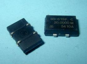 20,000 MHz SMD SG-615 OSCYLATOR 4-PIN
