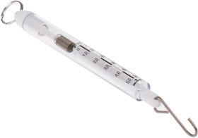 Waga sprężynowa, 10 g, , skala metryczna, z kalibracją ISO, RS PRO