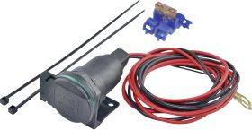 Gniazdko zapalniczki z obejmą BAAS Zigaretten-Bordsteckdose ZA02 Obciążalność prądu maks.=5 A Kompatybilność Zasilacz wt