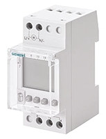 Przełącznik czasowy DIN 1-kanałowy Cyfrowe 24 V AC/DC Siemens SPDT
