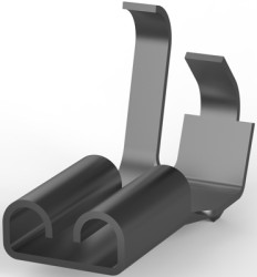 Uninsulated flat plug sleeve, 4.75 x 0.51 mm, 0.51 to 1.31 mm², AWG 20 to 16, brass, tin-plated, 42486-2