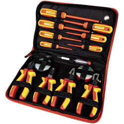 Brüder Mannesmann M11214 Tool Kit 14-Piece VDE Insulated Set